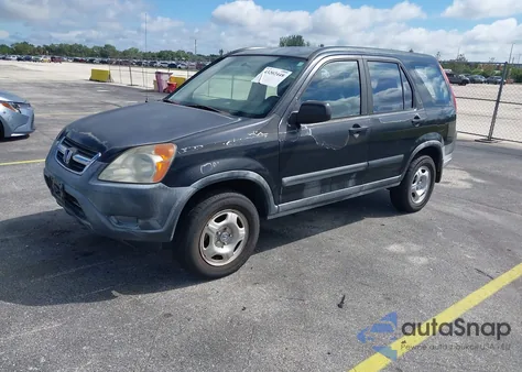 2002 Honda Cr-V Lx from USA, damaged, VIN JHLRD684X2C003322